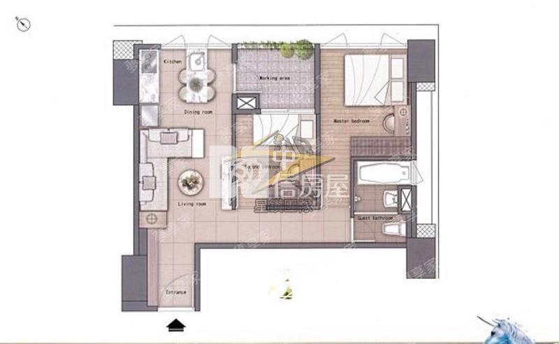 【星鑽】A18高鐵站前2房車房屋室內格局與周邊環境