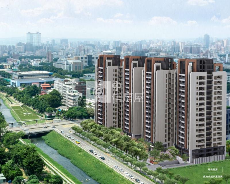 興大之櫻全新未住舒適一房+平車房屋室內格局與周邊環境