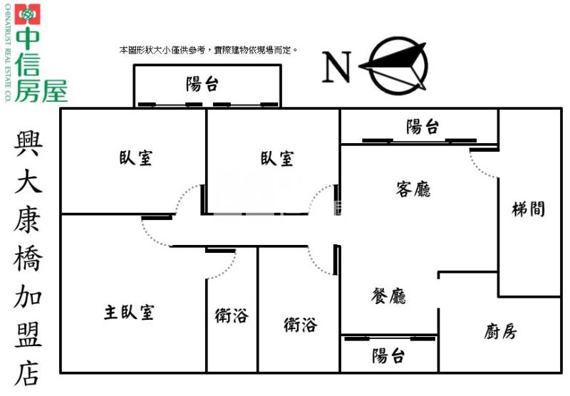 文心崇德捷運站崇德國中全新裝潢大三房平車房屋室內格局與周邊環境