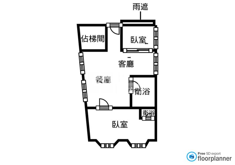 礁溪溫泉景觀房房屋室內格局與周邊環境