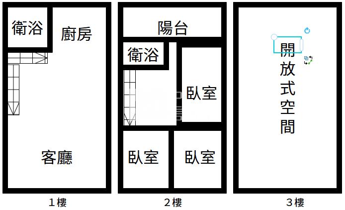 文教特區美店住房屋室內格局與周邊環境