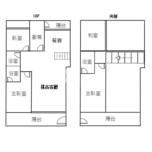 204北成大坪數華廈房屋室內格局與周邊環境