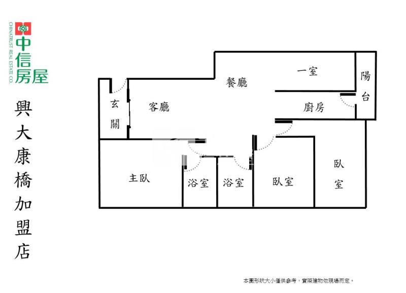 中山醫稀有大坪數視野高樓層四房平車房屋室內格局與周邊環境