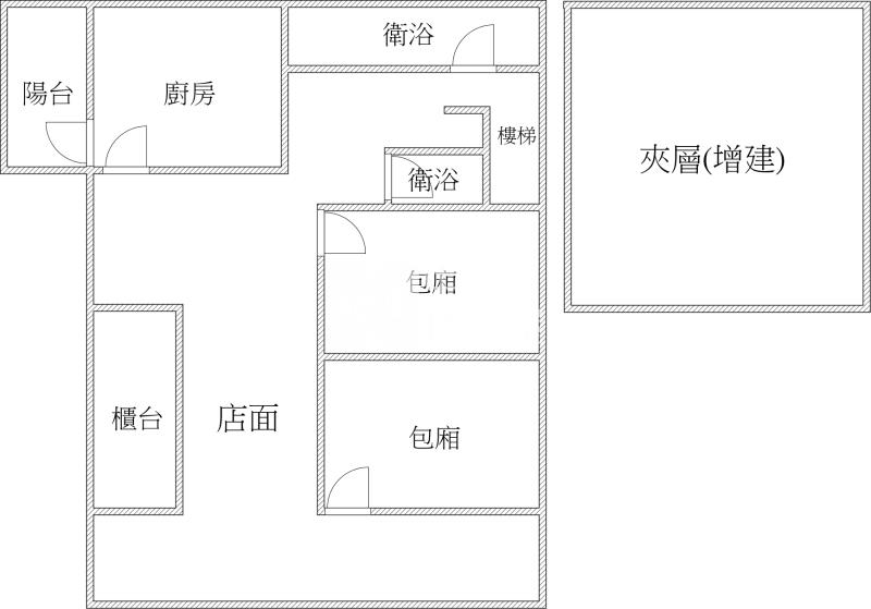 昌隆廣場大面寬金店面房屋室內格局與周邊環境