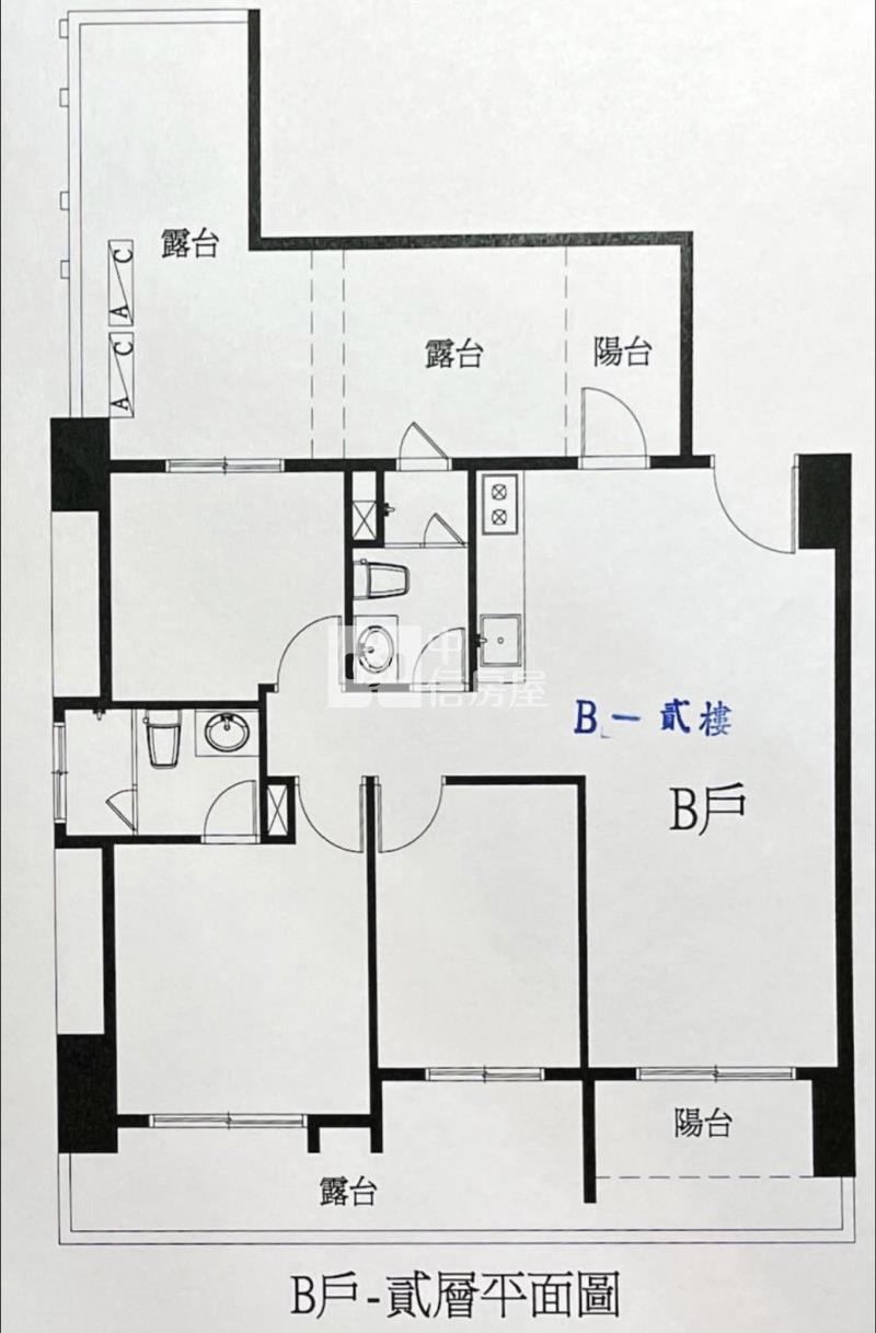 近山東國小大露臺三房車房屋室內格局與周邊環境