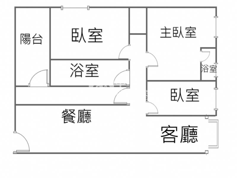 專任新埔邊間景觀大三房平車房屋室內格局與周邊環境