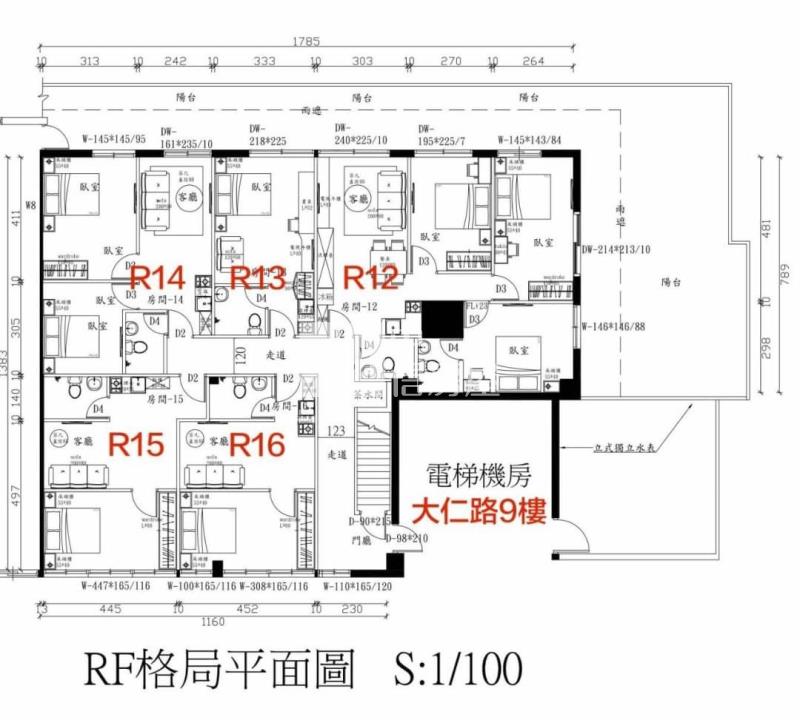 【安家】桃園後站高收18間收租聖品房屋室內格局與周邊環境