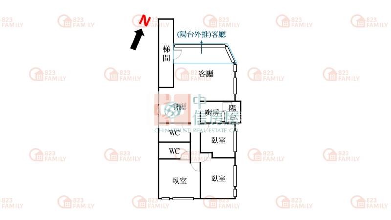 水湳經貿低總價電梯三房房屋室內格局與周邊環境