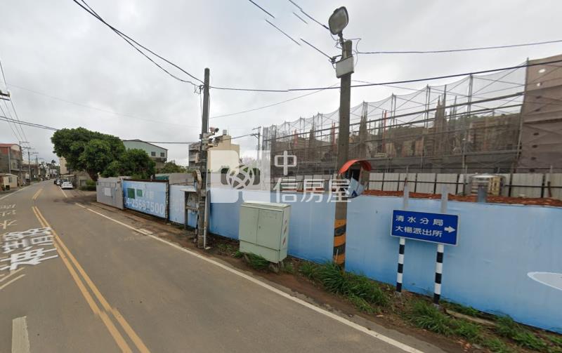 清水方正建地房屋室內格局與周邊環境