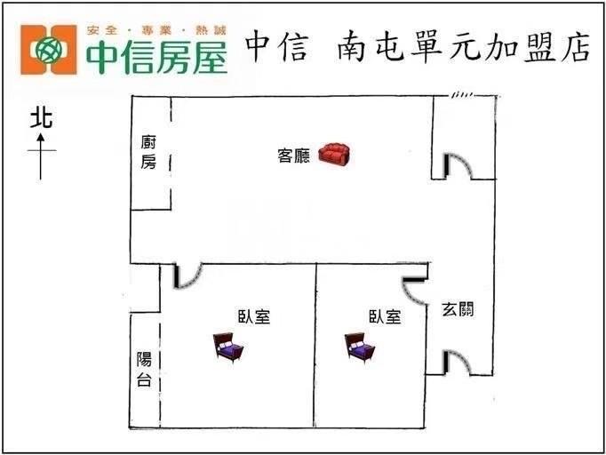 五期邊間精緻2房平車房屋室內格局與周邊環境