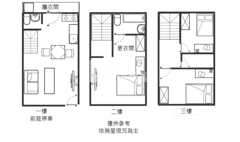 楊湖路全新車位透天房屋室內格局與周邊環境
