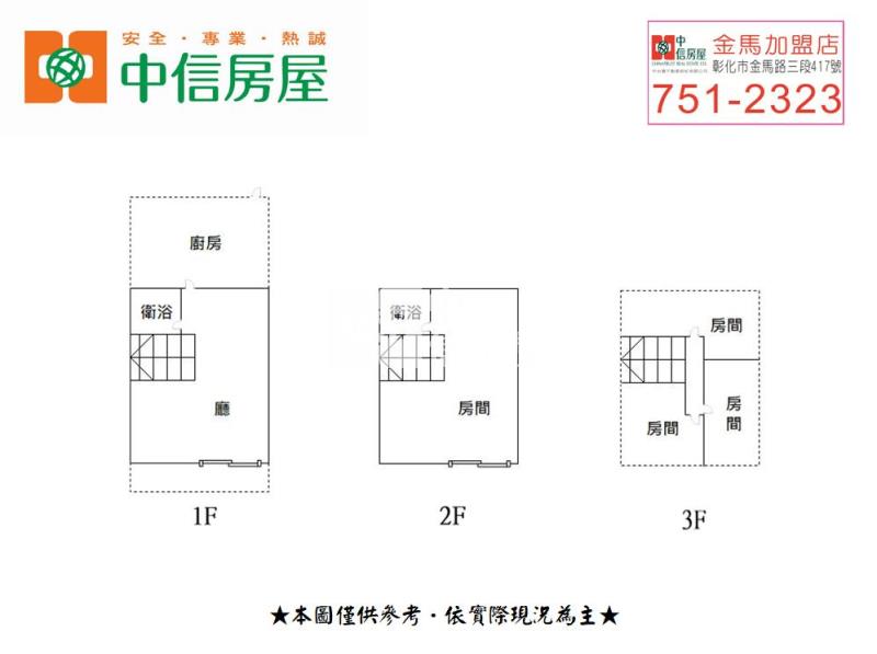 福山街大面寬透天房屋室內格局與周邊環境