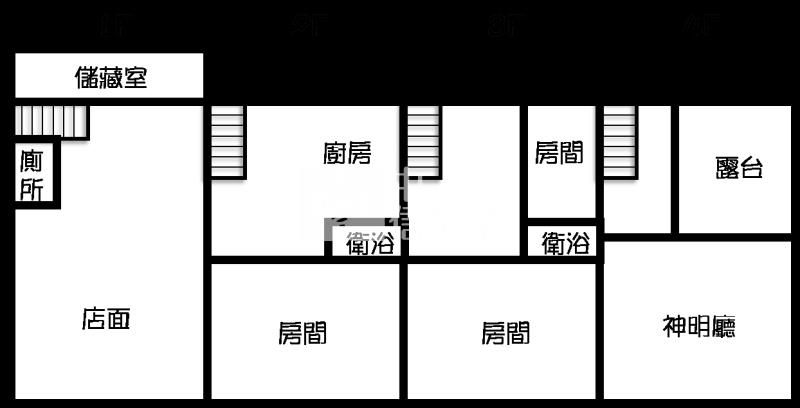 員林㊣建國路店面房屋室內格局與周邊環境