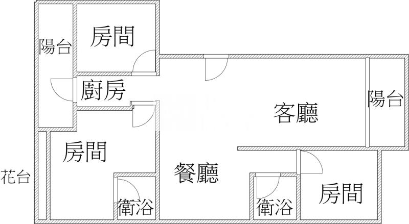 頭份市區平車三房美廈房屋室內格局與周邊環境