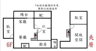 安平永華商圈樓中樓三房平車房屋室內格局與周邊環境