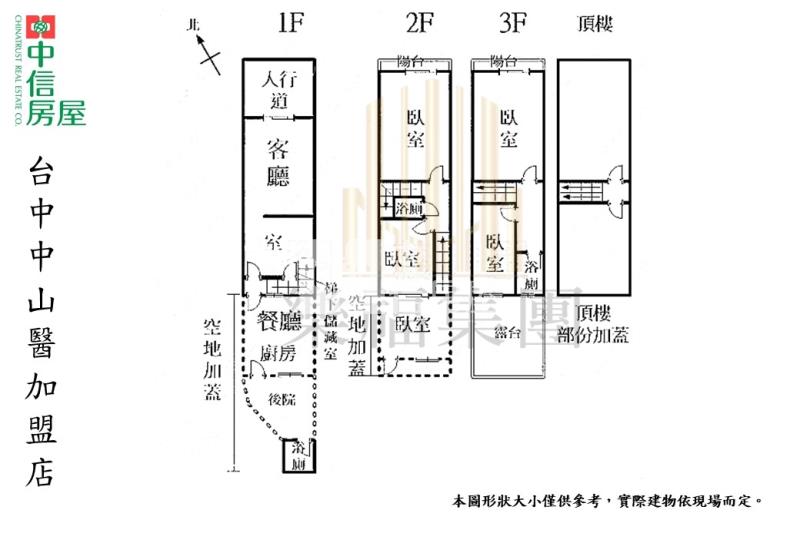 益民國小臨8米路大地坪孝親透店房屋室內格局與周邊環境