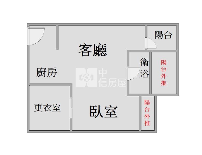 逢甲商圈佳茂康朵精美套房房屋室內格局與周邊環境