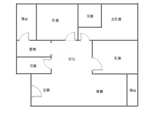宜市極新固定車位3房房屋室內格局與周邊環境