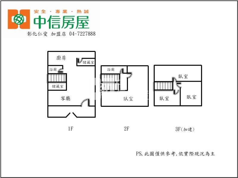 福山街雙車位寬透天房屋室內格局與周邊環境