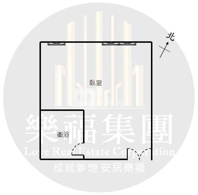 精武車站全新整理套房美廈房屋室內格局與周邊環境