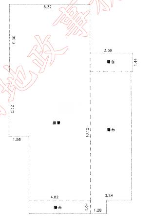 【奔馳】藝文商區華廈正3房房屋室內格局與周邊環境