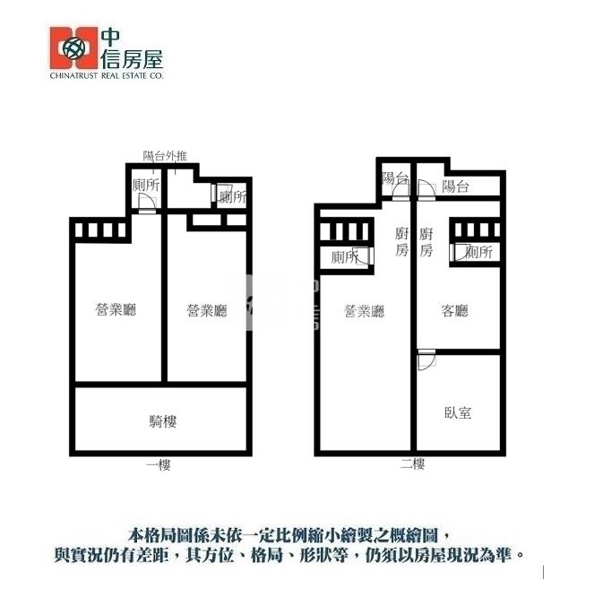 大墩路雙金店面房屋室內格局與周邊環境