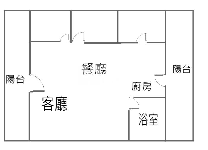 【神馬】環中商圈旁成家公寓房屋室內格局與周邊環境
