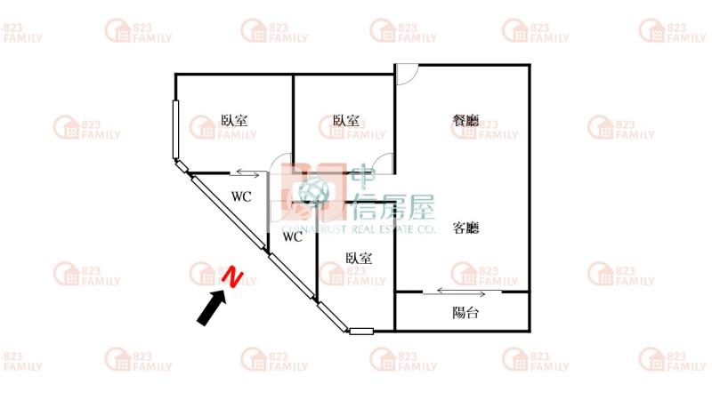南區全新整理精美三房平車房屋室內格局與周邊環境