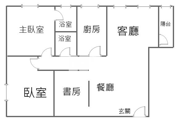 【新世紀】草漯重劃區3+1房房屋室內格局與周邊環境
