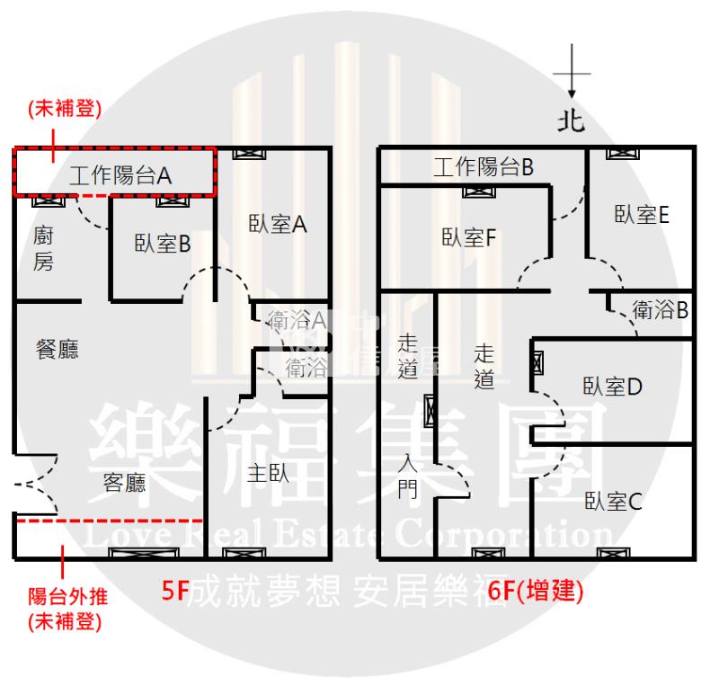 中國醫旁5+6樓低總價美寓房屋室內格局與周邊環境