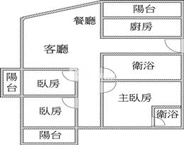 竹南光德路美華廈房屋室內格局與周邊環境