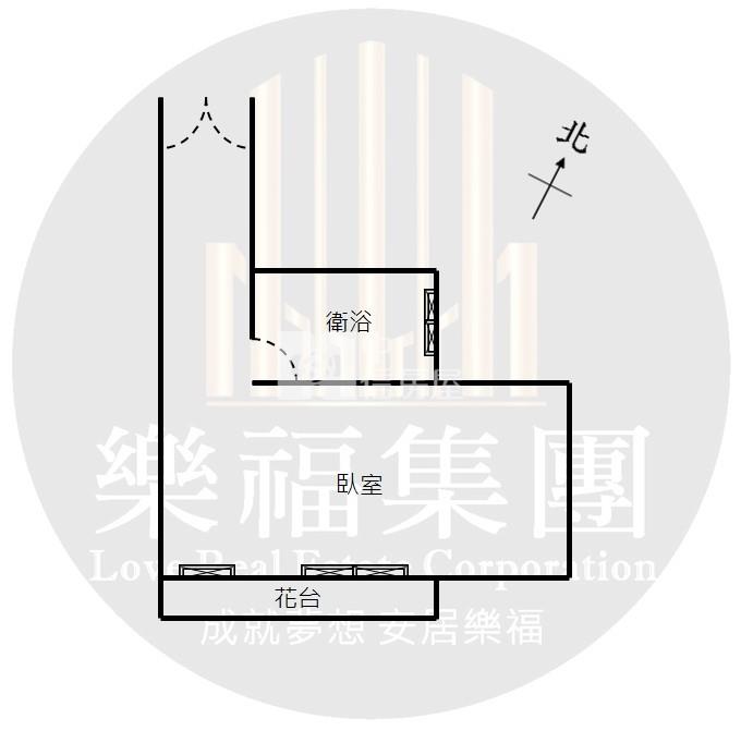 五權車站收租聖品套房美廈房屋室內格局與周邊環境