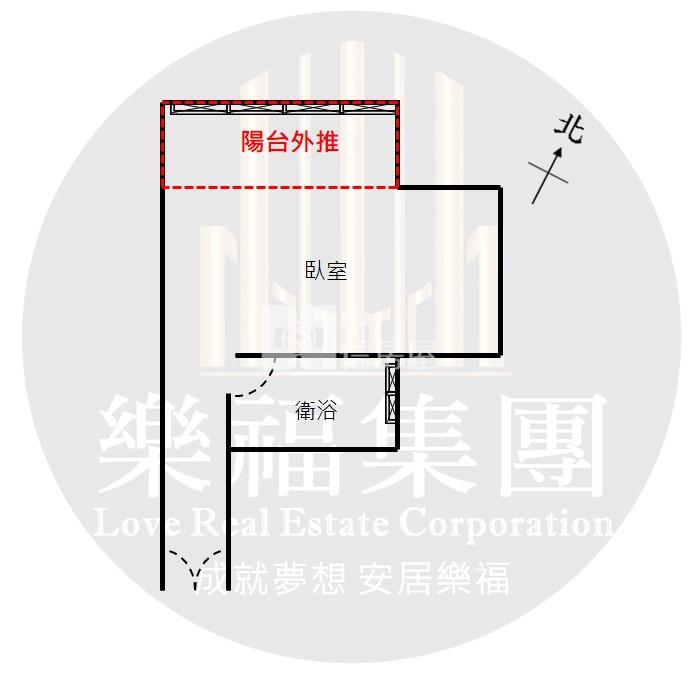 五權車站收租聖品套房美廈2房屋室內格局與周邊環境