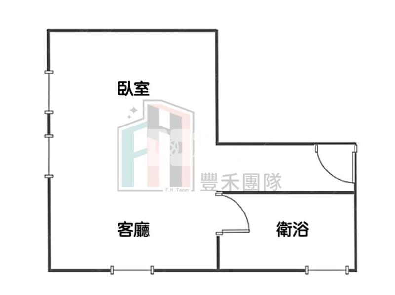 【豐禾】A22捷運旁優質大套房房屋室內格局與周邊環境