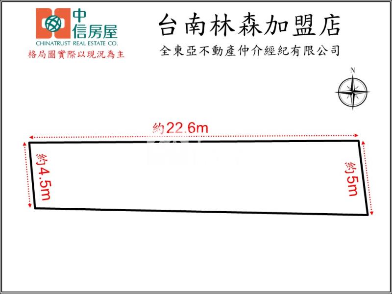 歸仁崙仔頂12米路建地房屋室內格局與周邊環境