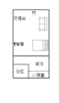 市中心點點條紋風山景湯屋房屋室內格局與周邊環境