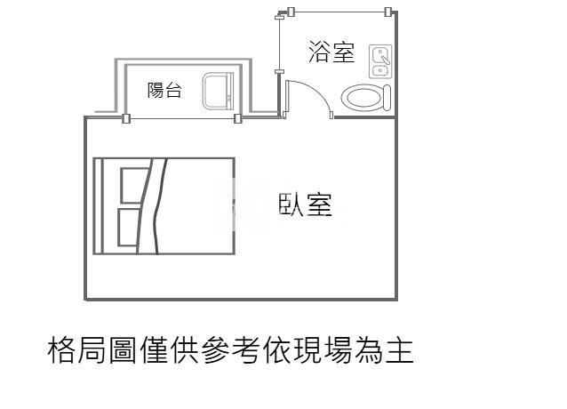 新竹關新路月影套房平車房屋室內格局與周邊環境