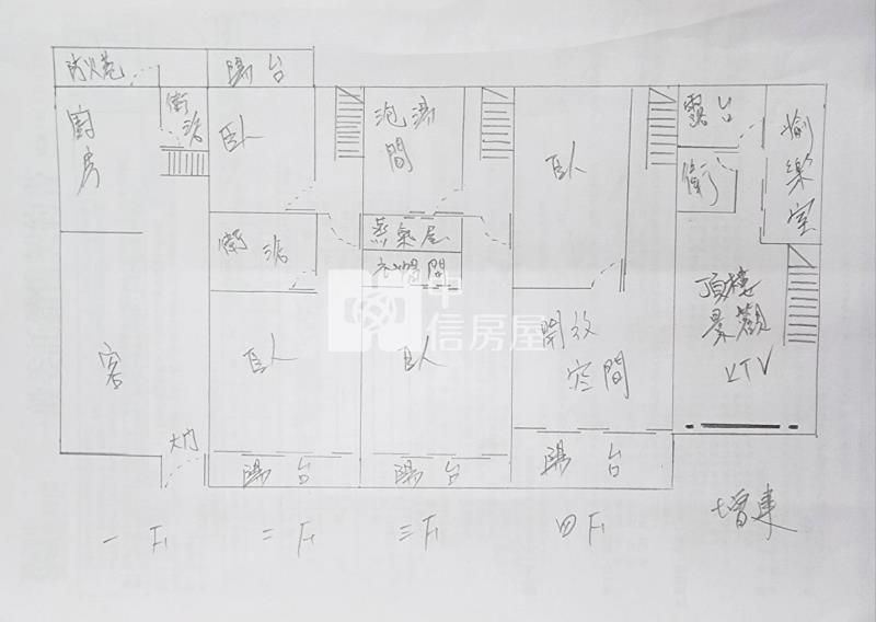 【新世紀】龍科旁百萬精裝庭園別墅房屋室內格局與周邊環境