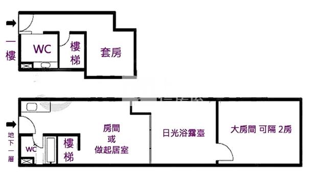 【新世紀】龍潭水鄉渡假村雙套房+雅房房屋室內格局與周邊環境