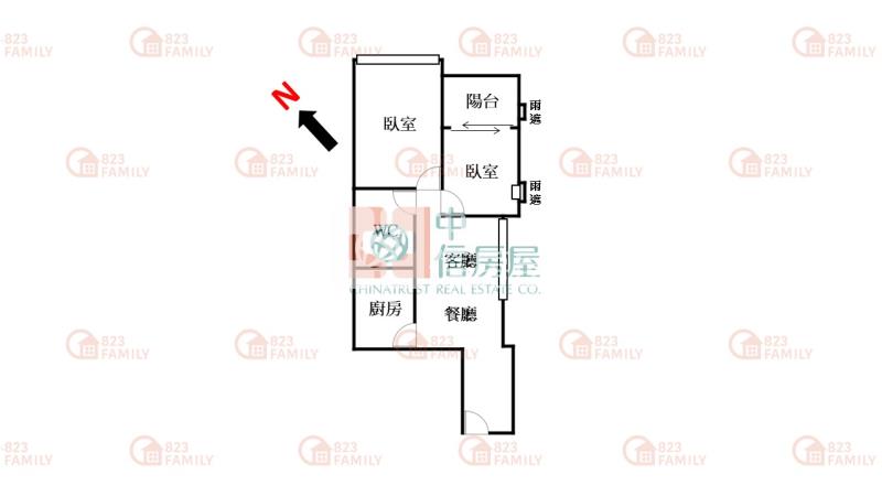 達麗晶漾兩房車位高質感裝潢房屋室內格局與周邊環境