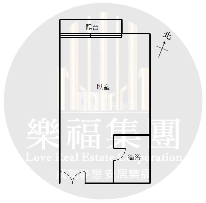 中清捷運景觀大套房美廈房屋室內格局與周邊環境