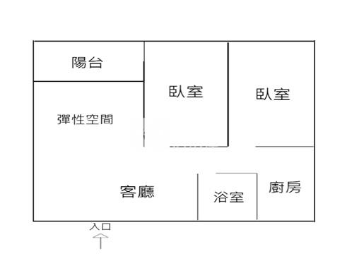 簡單愛2+1景觀平車美樓房屋室內格局與周邊環境