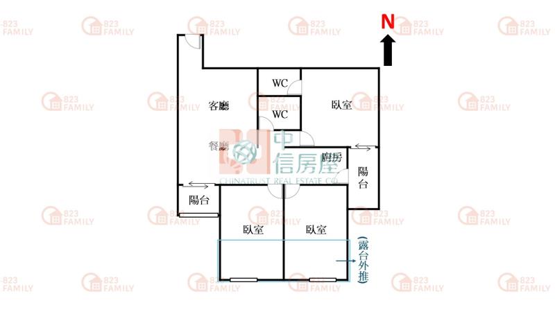 太原車站全新整理三房車位房屋室內格局與周邊環境