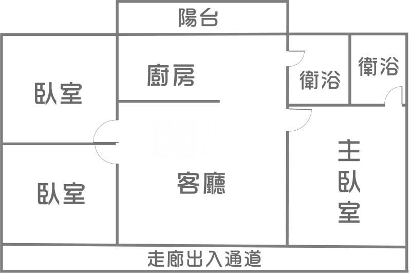 五甲商圈正義國小美3房房屋室內格局與周邊環境