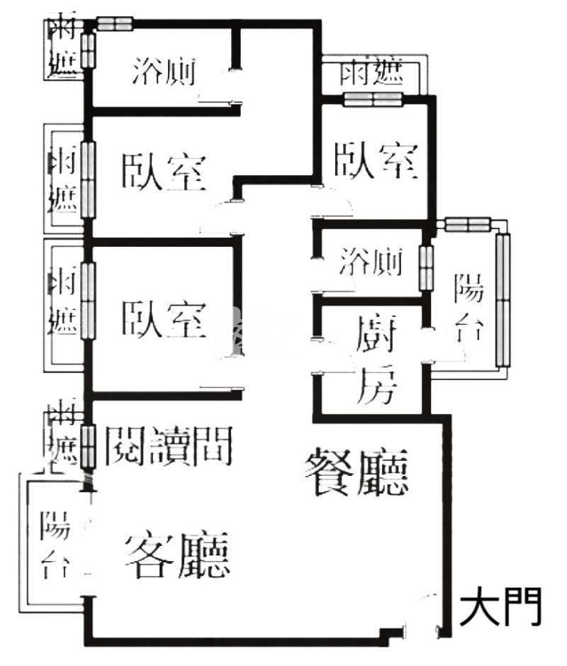 【安家】竹風青庭水美3+1房雙車位房屋室內格局與周邊環境