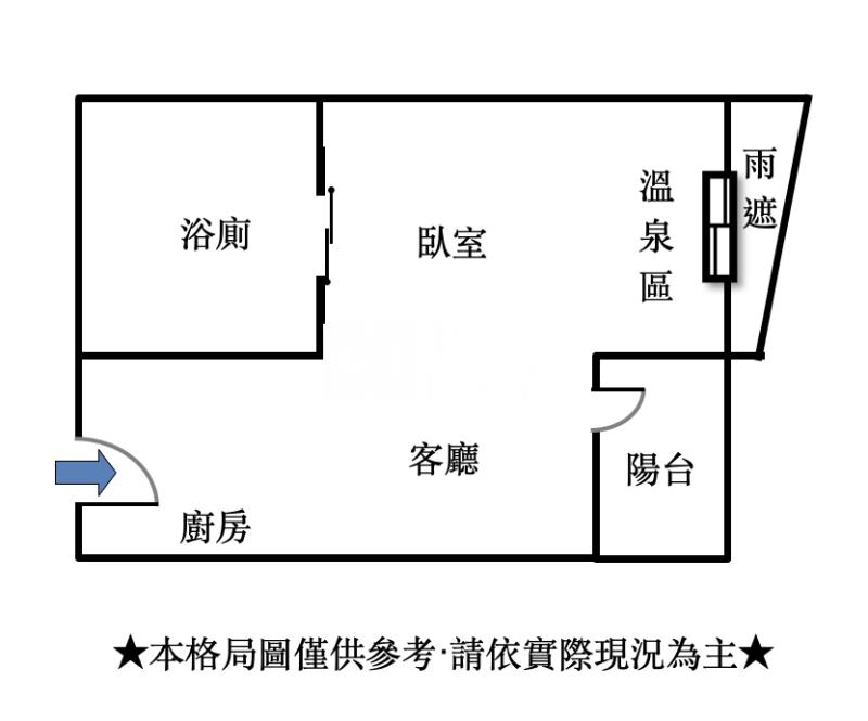 精品溫泉度假宅房屋室內格局與周邊環境