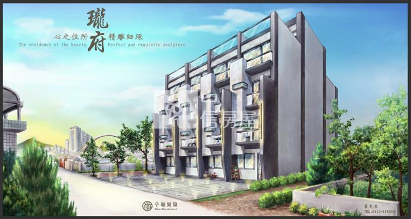 北太平.全新.SRC鋼構.電梯豪墅-瓏府一期.B房屋室內格局與周邊環境