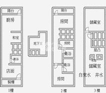 頭份市蟠桃三民店面房屋室內格局與周邊環境