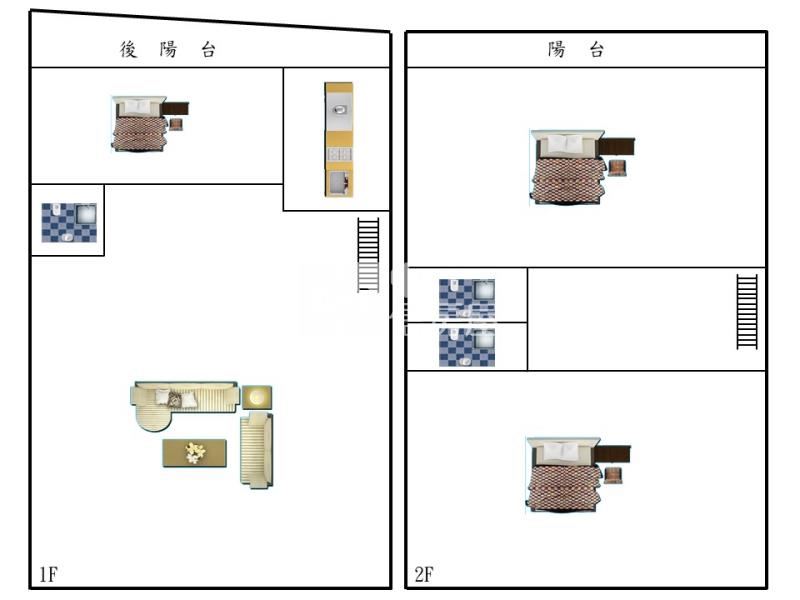 內壢國中全新整理美透天房屋室內格局與周邊環境