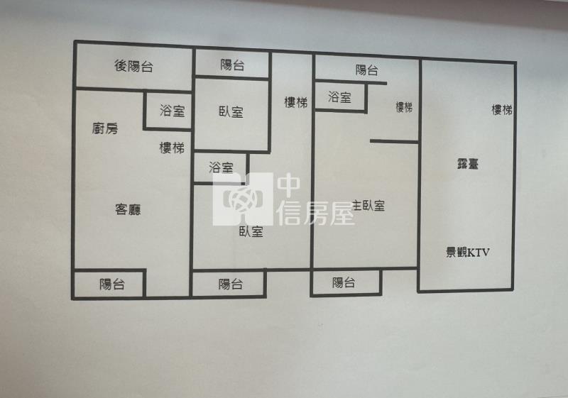 龍科百萬庭院美別墅房屋室內格局與周邊環境